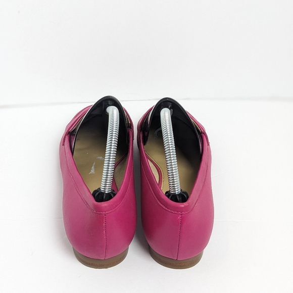 NWOT Talbot's pink leather loafers - Picture 7 of 16